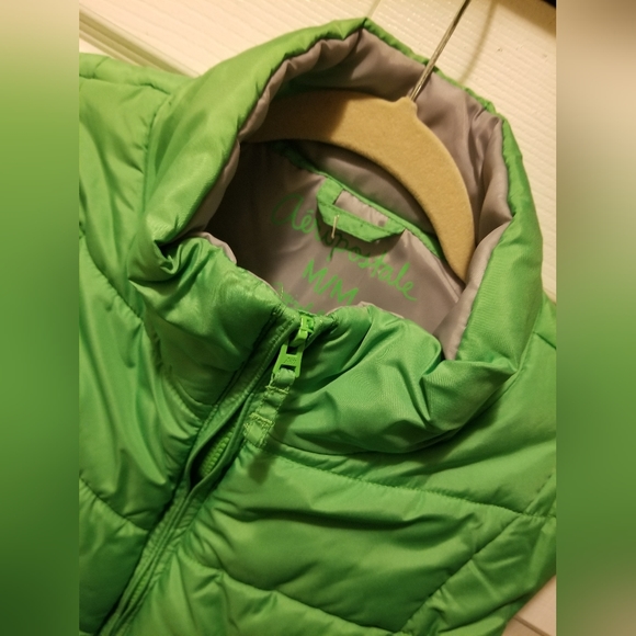 Aeropostle Puffer Light Green Vest, Medium - Picture 4 of 6